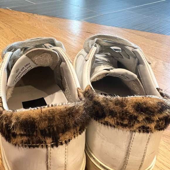 Golden Goose Hi Star sneakers with leopard-print heel tab - Picture 5 of 11